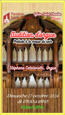 Prélude à la messe du soir