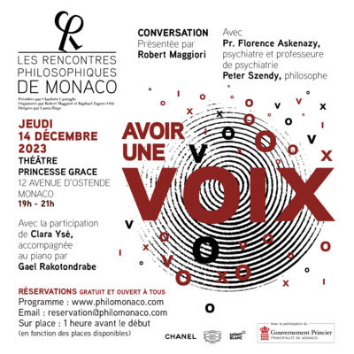 Conferenza - "Avere una voce"