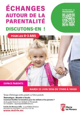 ÉCHANGES AUTOUR DE LA PARENTALITÉ DISCUTONS-EN !