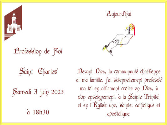 Profession de Foi