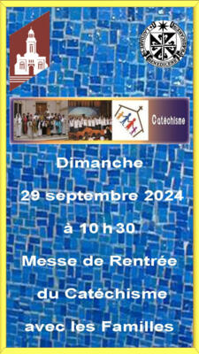 Messe de Rentrée du Catéchisme