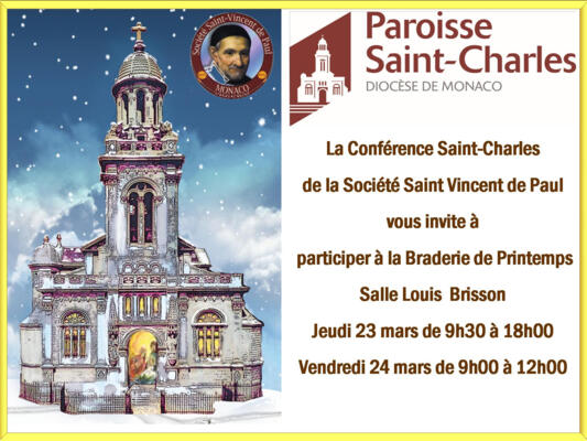 Braderie de Printemps de la Société Saint Vincent de Paul