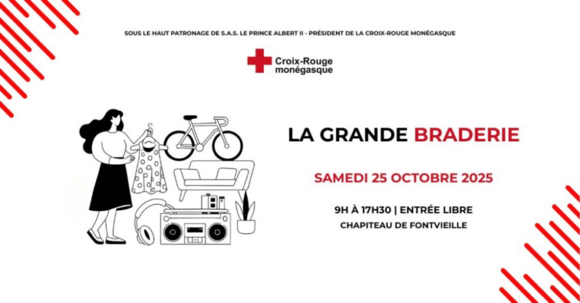La grande Braderie de la Croix-Rouge monégasque