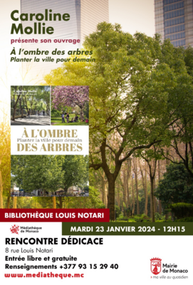 Caroline Mollie presenta il suo lavoro "All'ombra degli alberi. Piantare la città per il domani"