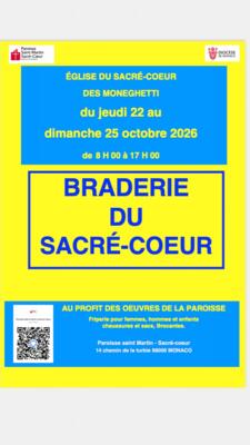 BRADERIE DU SACRE-COEUR
