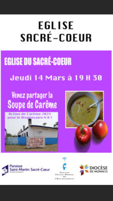 SOUPE DE CARÊME 2024