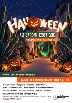 Halloween au Jardin Exotique