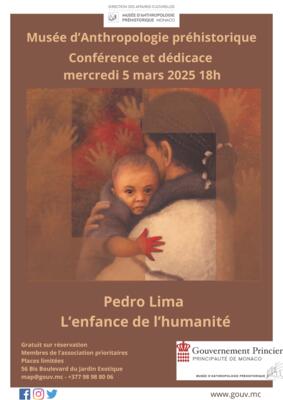 Lecture - "L’enfance de l’humanité"