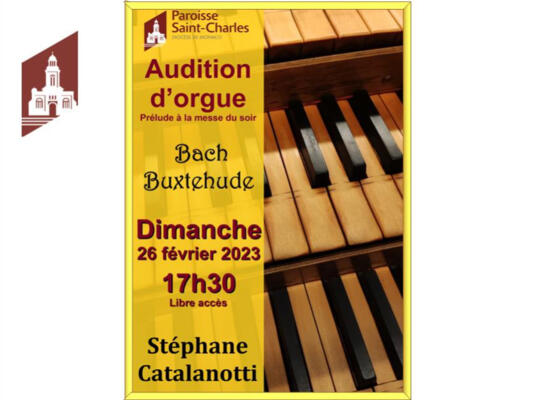 Prélude à la messe de 18h30