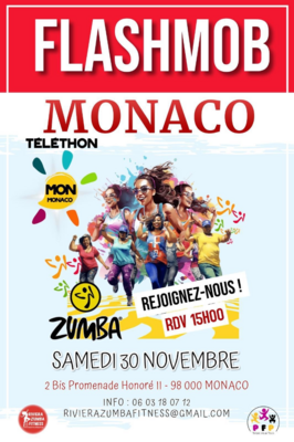 FLASHMOB - Téléthon Monaco
