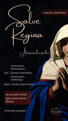 Concert spirituel "Salve Regina à travers les siècles"