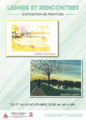 Exposition de peintures de Béatrice DARDY et Denise SOLOMON