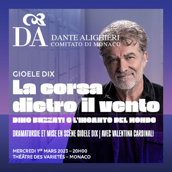 Théâtre en italien - "La corsa dietro il vento"