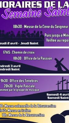 Semaine Sainte