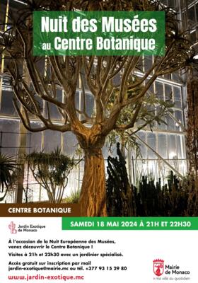 Event - "Night at the Museum at the Botanical Centre"