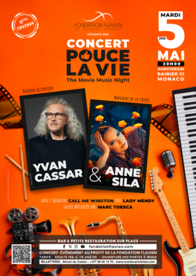 Concert caritatif #8 POUCE LA VIE - avec Anne Sila et Yvan Cassar